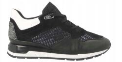 GEOX D Shahira B női félcipő, fekete bőr, 36-os méret (D62N1B022GNC9999)