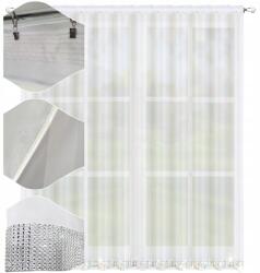 NOW-ART Kész függöny cirkóniákkal 250x200 hosszú egyenes sima függöny nappaliba (185 - 250x200)