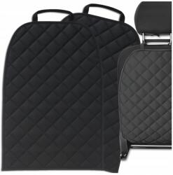  Autós ülés háttámla védőszőnyeg vízálló steppelt 2db (Osłona Na Fotel Samochodowy Ochraniacz)