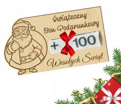  Karácsonyi mikulás ajándékutalvány pénzkártya Ajándék karácsony (PT-DIGITAL)