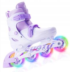SUOTU Állítható Gyerek Görkorcsolya Világító Led Kerekekkel Eur 28-31 Suotu (SUOTU Inline Skates)