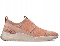 Clarks Női félcipő Clarks Sift Slip bézs-rózsaszín bőr bebújós 36 (261504884)