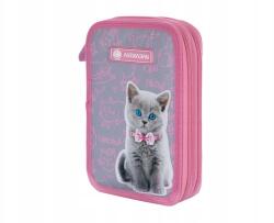 Astra Astrabag, Kétszintes üres tolltartó Pink Kitty, AC2, 503022050 (503022050)