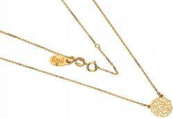 Lovrin Ezüstözött, 925-ös ezüst nyaklánc, áttört mintával, 1, 58g Tökéletes ajándék, divatos (Lovrin 52385)