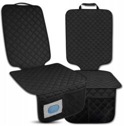  Védő autósülés háttámla takaró, szennyeződés ellen, zsebekkel, steppelt (Ochraniacz na oparcie fotela samochodowego)