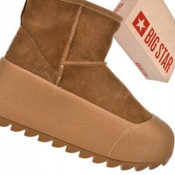 Big Star Női Hótaposó Bokacsizma Big Star OO274a212 Platform Téli Cipők Bőr (OO274A212)
