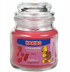 HARIBO Illatos gyertya Haribo Strawberry Happines Epres gumicukor illatú 85 g (4260725363521)
