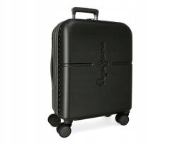 Pepe Jeans Highlight Negro, Abs utazási bőrönd, 55x40x20cm, 37L, (kis exp (7688621)