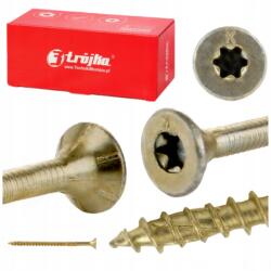 Trójka 5x40 Ácscscsavar Kmwht Torx Kúpos fejű 500db (WHTS 5 X 40)