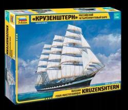 Zvezda Hajómodell készlet 9045 "Kruzenshtern" vitorláshajó (1: 200) (4600327090454)