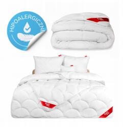 Softimi Antiallergén Nyári Paplan 120X200 CM Lengyel Könnyű Puha Steppelt Fehér (QUILT-120X200-WHITE-200)