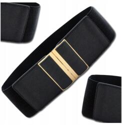 EdiBazzar Öv fekete Női ruha elasztikus széles derékpánt elegáns (5905884014189)