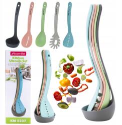 Kamille Étkészlet Konyhai Eszközök Állványon 5 Db-os Kamille (KM-5237 Komplet przyborów kuchennych 5 e)