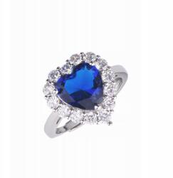  Ezüst Gyűrű Valentin Napra Óceán Szíve Állítható Ajándék (5060211074875)