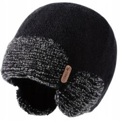  Férfi meleg füles sapka Uszatka Téli Motoros sapka beanie fülvédő sport (5905884037416)