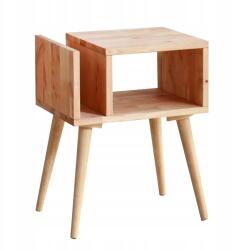 Homla Éjjeliszekrény Sinar natúr 40x30x51 cm Homla (226148)