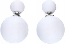 Lovrin Ezüst gömb fülbevaló 925 kerek fehér 11, 13g Különleges design ajándékba (Lovrin 50137)