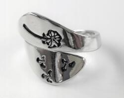 Ezüst gyűrű Pitypangok