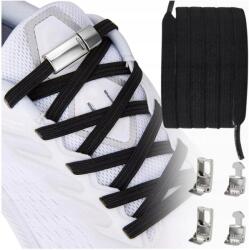  Lapos mágneses cipőfűző, nem kell kötni, rugalmas gumis fűző 2db (F126) - allegro - 890 Ft