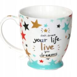 Cup&You Csésze bögre születésnapi bögre live your dreams a legjobb testvér