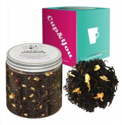 Cup&You Earl Grey fekete tea Jázmin prémium bergamott jázmin illattal 120g (herbata liściasta sypana mieszanka napar susz)