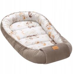 Jukki Nagy Méretű XXL Baba Kókusz/fészek 65x120CM Pamut Velvet - allegro - 15 175 Ft