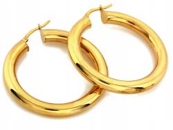 Lovrin Arany karika fülbevaló, 585-ös finomságú, 14 karátos, fújt, 39 mm-es, 5, 46 g, ideális ajándék
