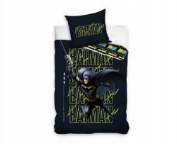 Carbotex Kétoldalas pamut ágyneműhuzat Batman mintával, 140/200+70/90cm, BAT231002 (Pościel Batman Dla Dzieci Superbohater)