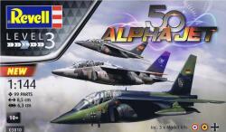 Revell Műanyag repülőgép modellkészlet 03810 50. évfordulós "Alpha Jet" (1: 144)