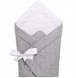 Jukki Babarózsaszín 80x80 cm-es pamut pólya takaró (5904506827978)