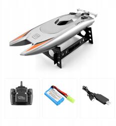  Motorcsónak Versenyhajó Távirányítós Gyors ajándék gyerekeknek ezüst (8724215686454)