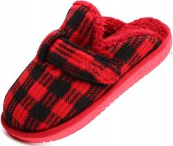  Coface Pihe-Puha Memory Habos Papucs Piros-Fekete, 36-os Méret (B0CGZVQ4W2)