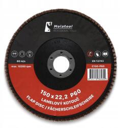 Molatool Lamellás csiszolókorong Molatool Kerámia 150 mm P60 (745110365600)