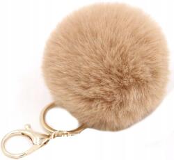 EdiBazzar Szőrme Pompon Táskához Kulcstartó Szőrme Táska Dísz Női Kulcstartó