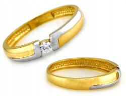 Lovrin Eljegyzési gyűrű arany 585 14k cirkónia kővel 1, 51g 13-as méret (62097661)