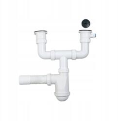 Maan Dupla mosogató szifon, 50 mm átmérő Maan (7342)