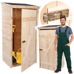 Wamar-Sosenka Fa kerti szerszámtároló házikó, szerszámos kamra, 149 cm-es, Erős (SZOP_149X73X69_0_NK1)