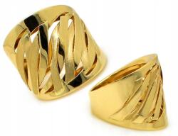 Lovrin Elegáns, széles, arany 585 14kt női gyűrű pecsétgyűrű 5.49g ajándékba (58802587)