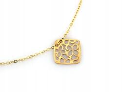 Lovrin Arany nyaklánc celebeknek 585 14k áttört virágokkal 1.18g nőknek (60979009)