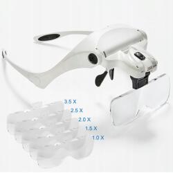  Nagyító Szemüveg Fejpántos Órás Lupa Led Lencse (JXG-XX-B5)