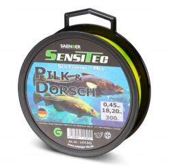 Saenger Saenger pilk és tőkehal (dorsh) zsinór, átmérő: 0, 38 mm (1470838)