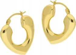 Lovrin Arany fülbevaló 585 háromszög alakú lemezkék 14kt elegáns ajándék (Lovrin)