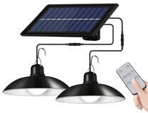 Masterled Napelemes lámpa x2 távirányítóval 6500K 200lm (LEDMASTER-5104)