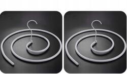  Spirál alakú mennyezeti ruhaszárító paplanokhoz, lepedőkhöz, ágyneműhöz, 2 db (B0822LYJP2) Ruhaszárító