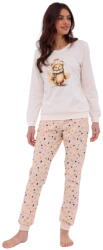 Cornette Pijama dama CORNETTE 671/377 SWEET BEAR ecru: M (28643 M)