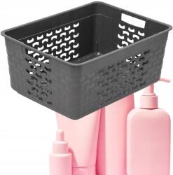 BranQ Koszár Kosár Tároló Szervező Szabadon Álló Szürke Szellőző Branq 3, 5L (1772 - antracyt)