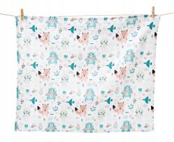 Jukki Többször Használatos Flanel Pelenka, Színes Jukki Menta (5902689419386)