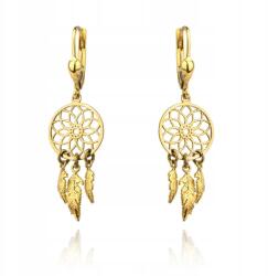 Lovrin Arany fülbevaló 585 női álomfogó angol kapcsos ajándékba (Lovrin)