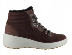 Ecco Bokacsizmák Ecco Soft 7 barna bőr téli bélelt 36-os méret (42082352353)