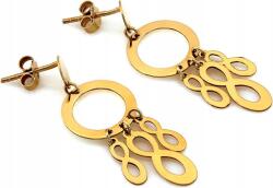 Lovrin Arany fülbevaló 585 függő végtelen jellel, ízléses ajándéknak